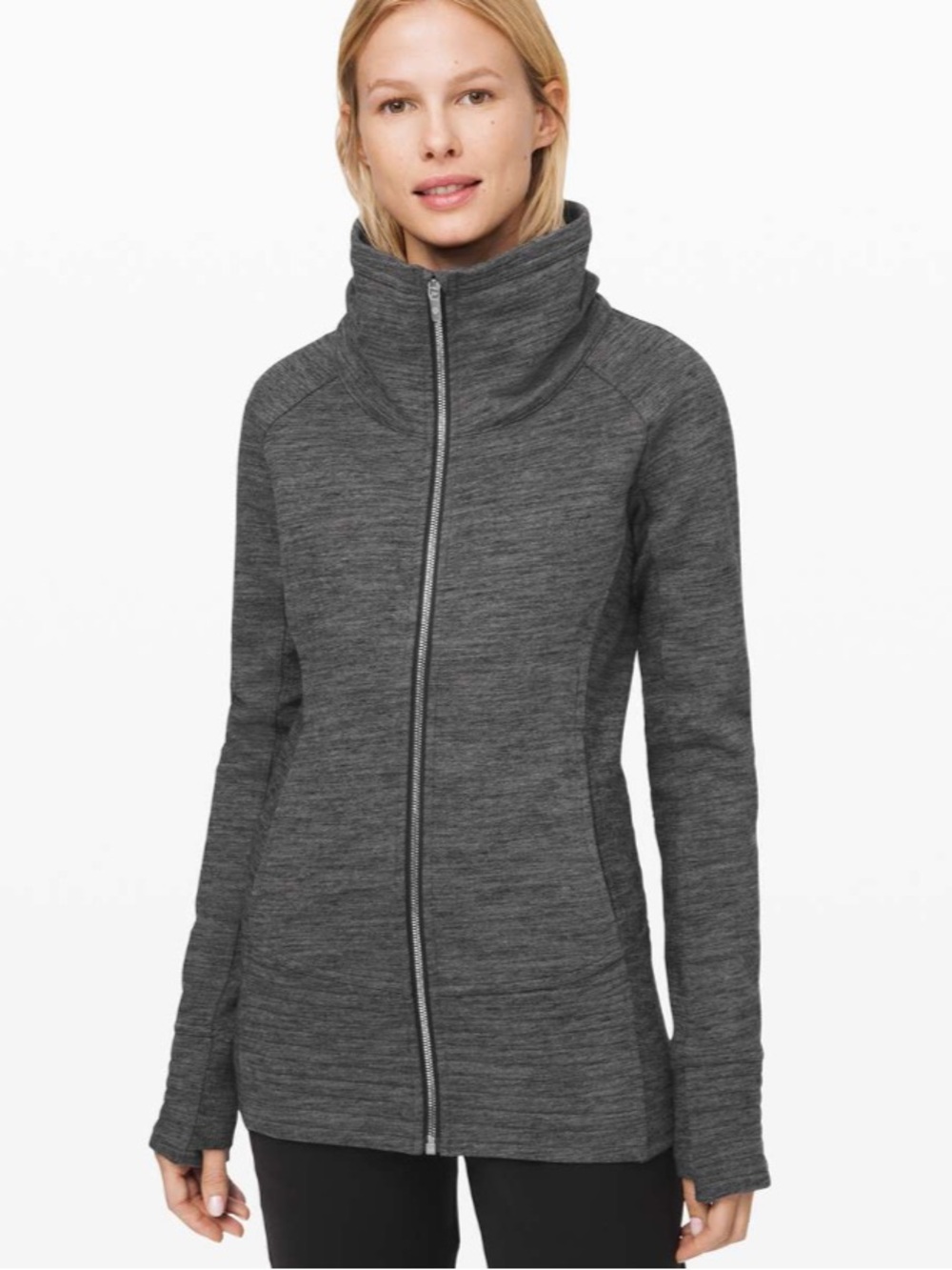 Lululemon Radiant Full Zip Funnel Neck Jacket